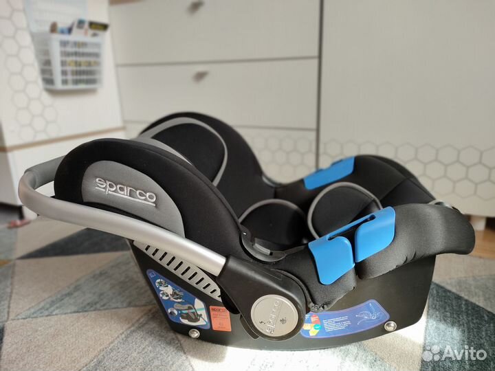 Автокресло sparco, автолюлька 0+