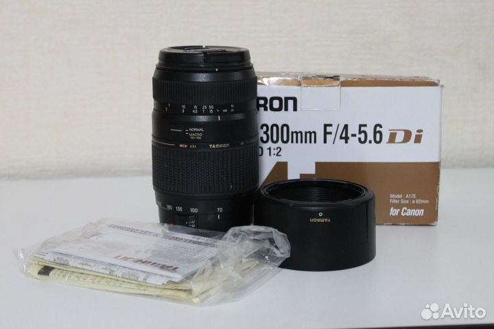 Tamron AF70-300 mm F/4-5.6 Macro для Canon