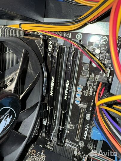 Игровой пк fx6300/16gb/rx580