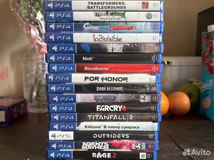 Диски на ps4