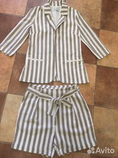 Льняной костюм