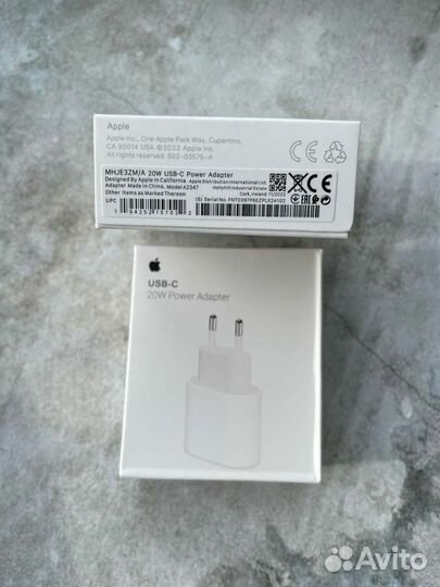 Сзу Apple для iPhone 20W Адаптер быстрой зарядки
