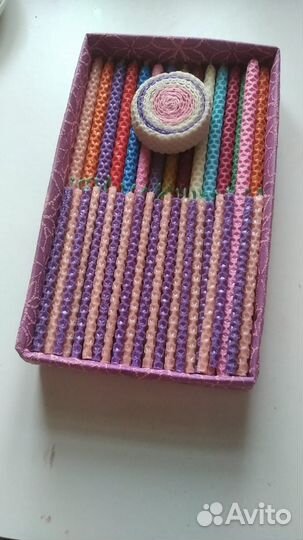 Свечи ручной работы в ассортименте