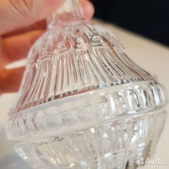 Графин хрустальный маленький конец 19 века