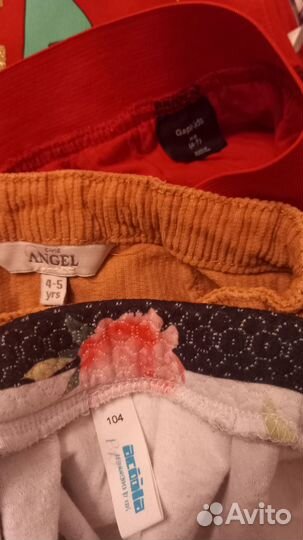 Пакет фирменных вещей на 4-5 лет