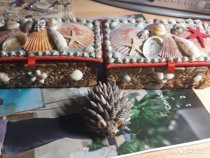 Шкатулка из ракушек