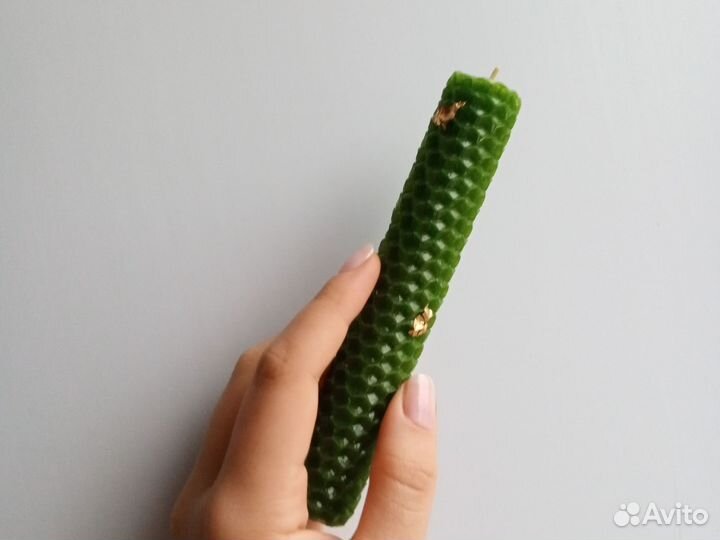 Свечи ручной работы из вощины