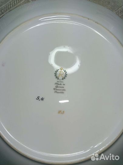 Блюдо Reichenbach гдр