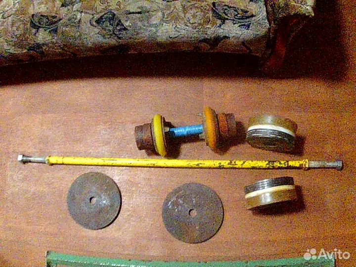 Штанги, блины, гантели