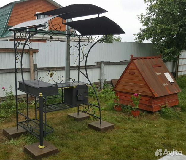 Кованый мангал