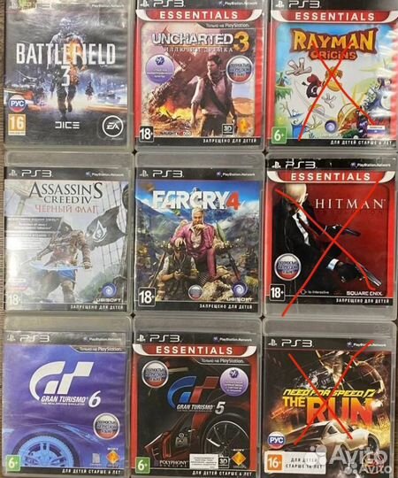 Игры ps3