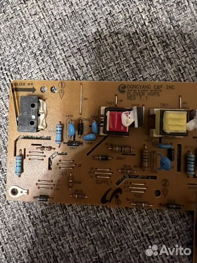 Samsung JC44-00156A плата питания высоковольтная
