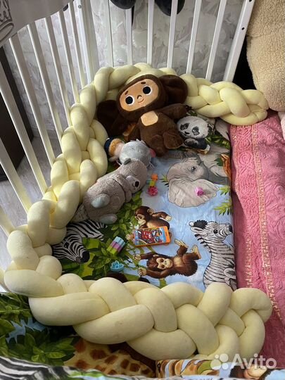 Косичка в детскую кроватку