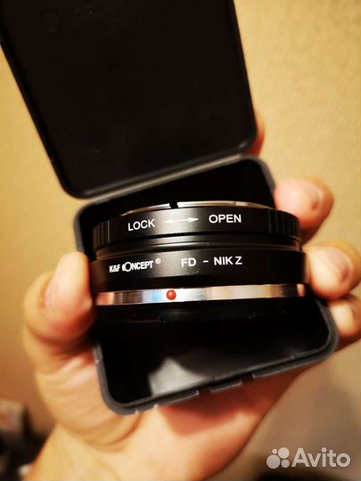 Переходник Canon FD на Nikon Z