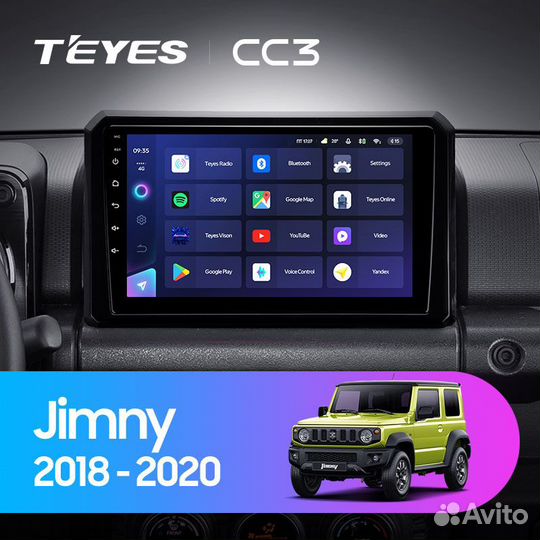 Магнитола Teyes CC3 Suzuki Jimny 2020+