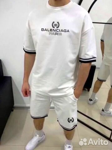 Мужской спортивный костюм Balenciaga новый купить в Каспийске