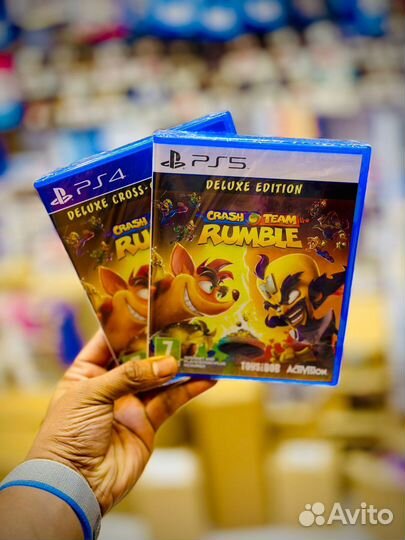 Crash team Rumble PS4 / PS5 Диск