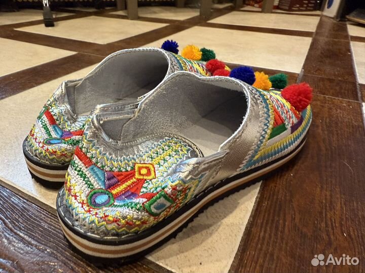 Национальные марокканские тапки (р.37) новые