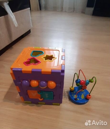 Сортер куб пластиковый