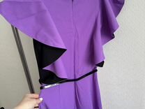 Платье вечернее выпускное фиолетовое