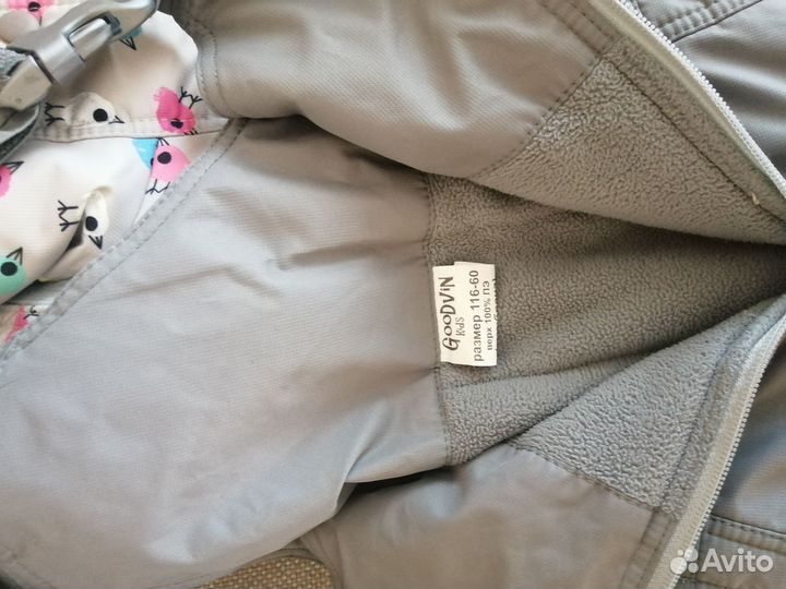 Зимний костюм на девочку