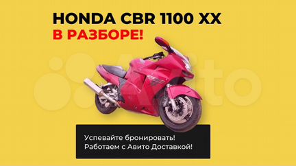 Honda CBR 1000 XX Blackbird разбор