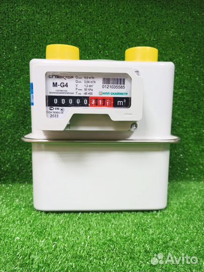 Cчетчик газа вектор-М G4