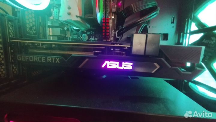 Игровая видеокарта asus geforce RTX 3070 LHR OC