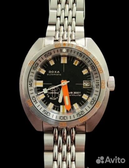 Часы хомаж Seestern Doxa SUB 300T Vintage Diver