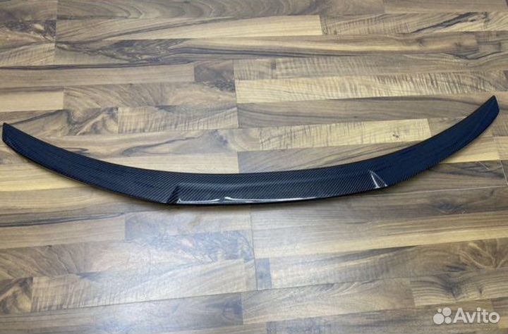 Спойлер на BMW F36 М4 style сухой карбон