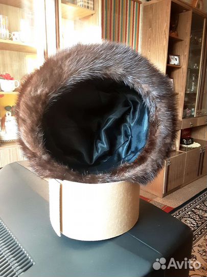 Шапка норковая женская Боярка