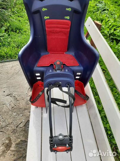 Детское велокресло заднее