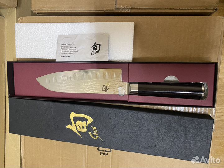 Японский нож Сантоку Kai DM-0718