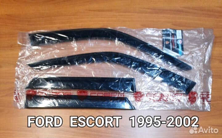 Дефлекторы окон Ford Escort 1995-2000 седан