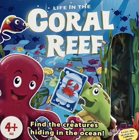 Настольная игра Коралловый риф +17 фигурок
