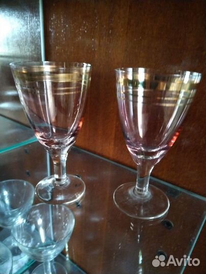 Бокалы фужеры рюмки СССР