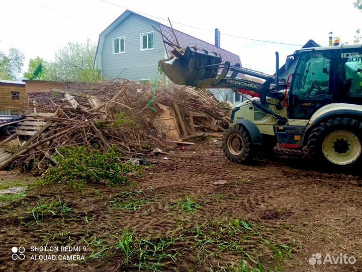 Вывоз мусора строительного с утилизацией расчистка