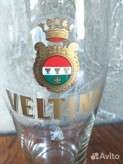 Пивной бокал Veltins, 0,3л, Германия