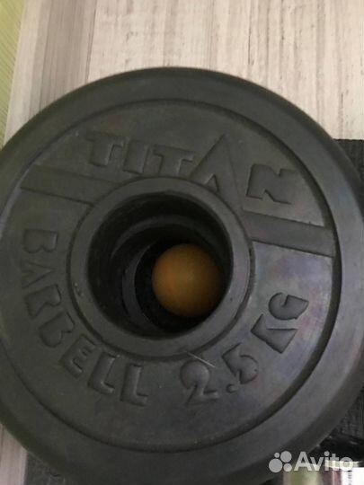 Штанга разборная Barbell Titan 50 кг