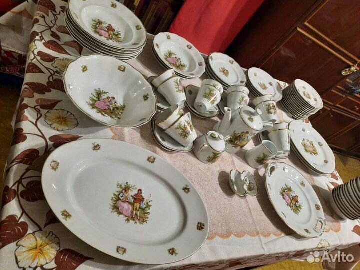 Сервиз Польша 60-х гг, 78 предметов