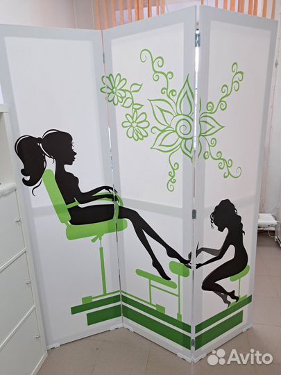 Ширма для салона красоты