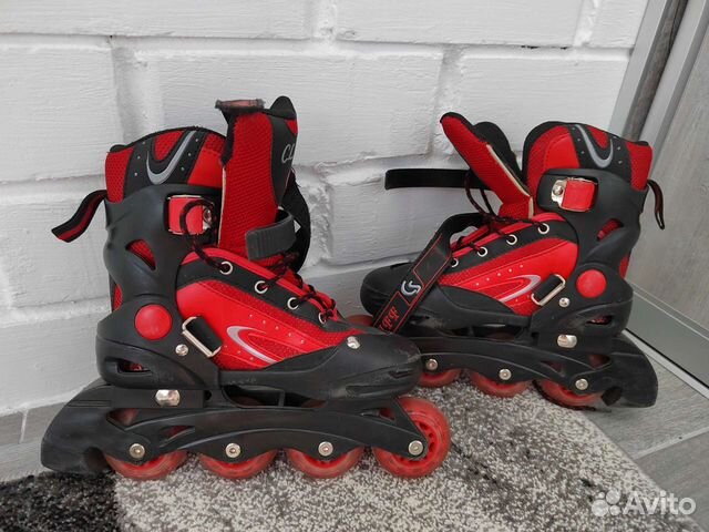 Роликовые коньки детские раздвижные