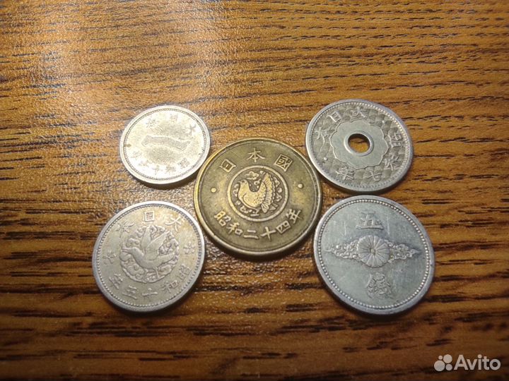 Монеты Японии 1930-1940-е гг