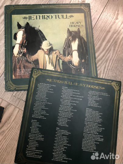 Jethro tull lp пластинки