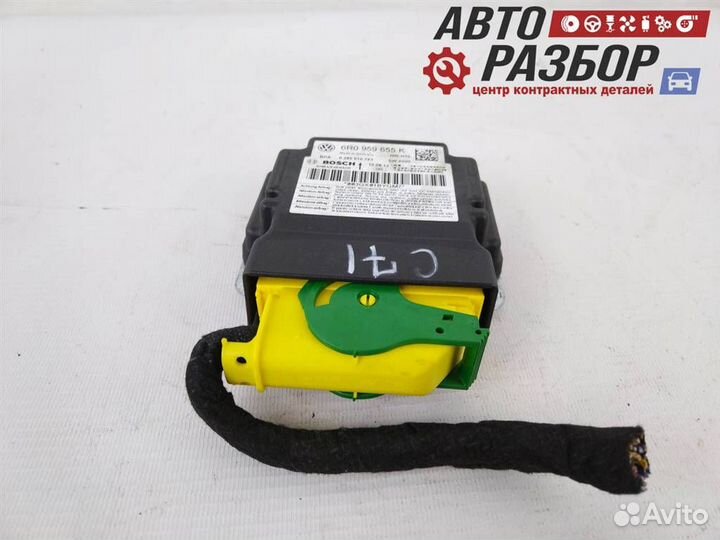 Блок управления AIR BAG VW Polo (HB) 2009