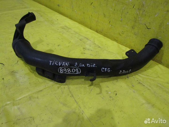 Патрубок интеркулера Volkswagen Tiguan 11г 89809