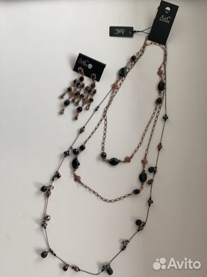 Колье и серьги Arts&Crafts