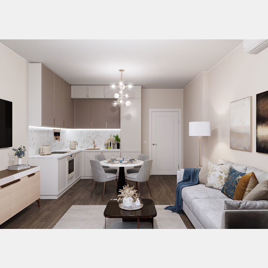 1-к. квартира, 35,2 м², 9/20 эт.