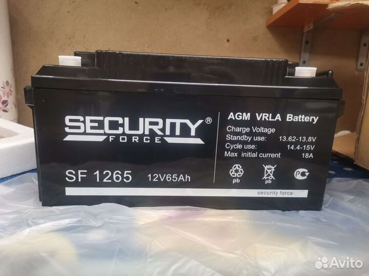 Аккумулятор 12v65ач для автомобиля,ибп, мотоциклов