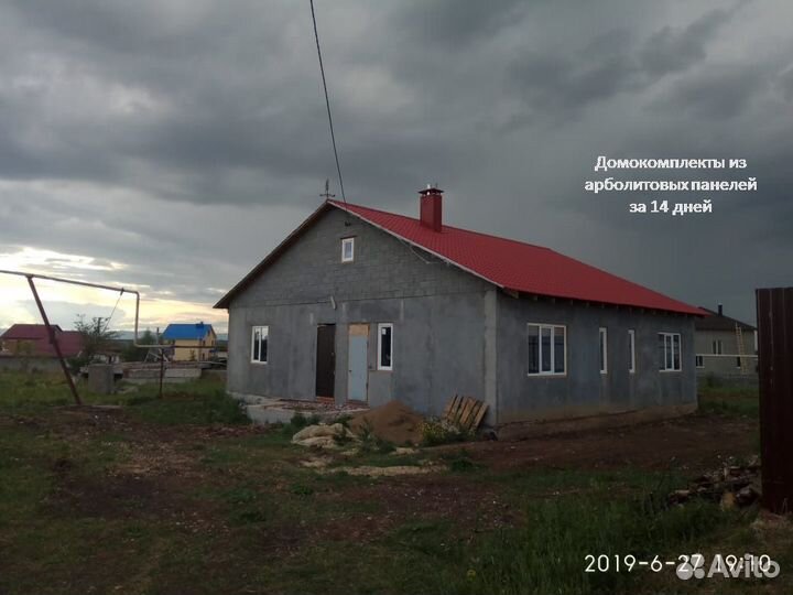 Арболитовые панели, блоки и перемычки